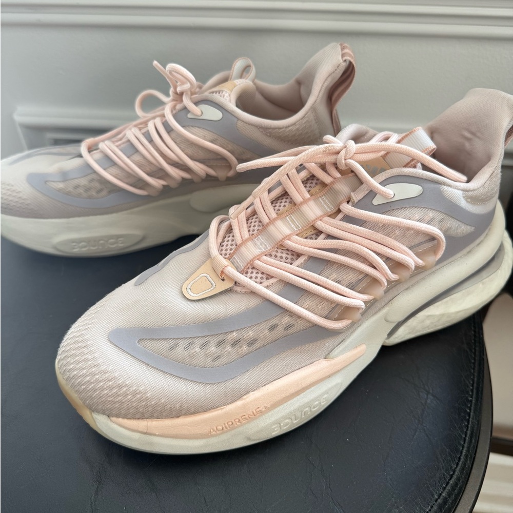 adidas Women's Sneakers in Pink and Gray
